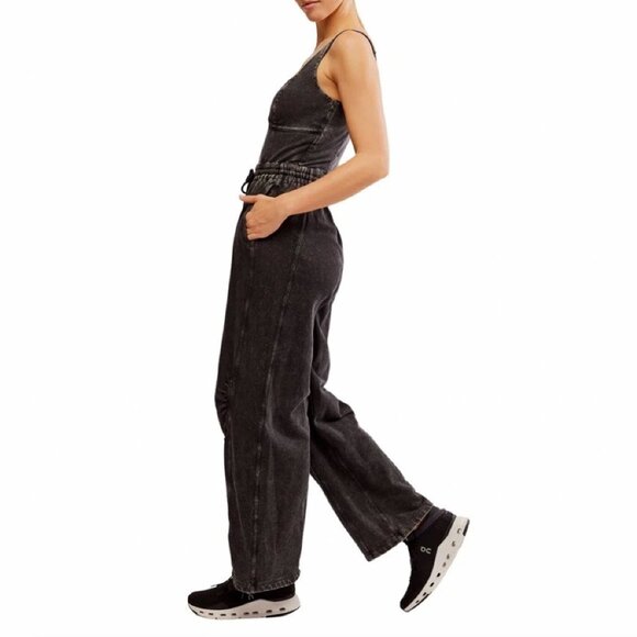 FP Movement by Free People Black Jumpsuit - Picture 2 of 6